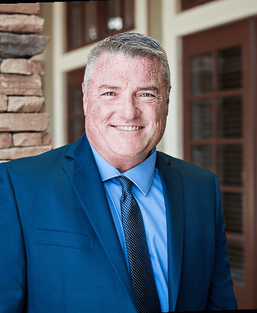 Professional headshot of Rusty Bozman, SHRM-SCP, giving a testimonial praising Chris Flakus's integrity and leadership in the Jacksonville business community.